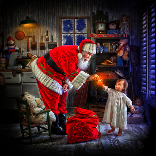 Weihnachtsmann Malerei-Set