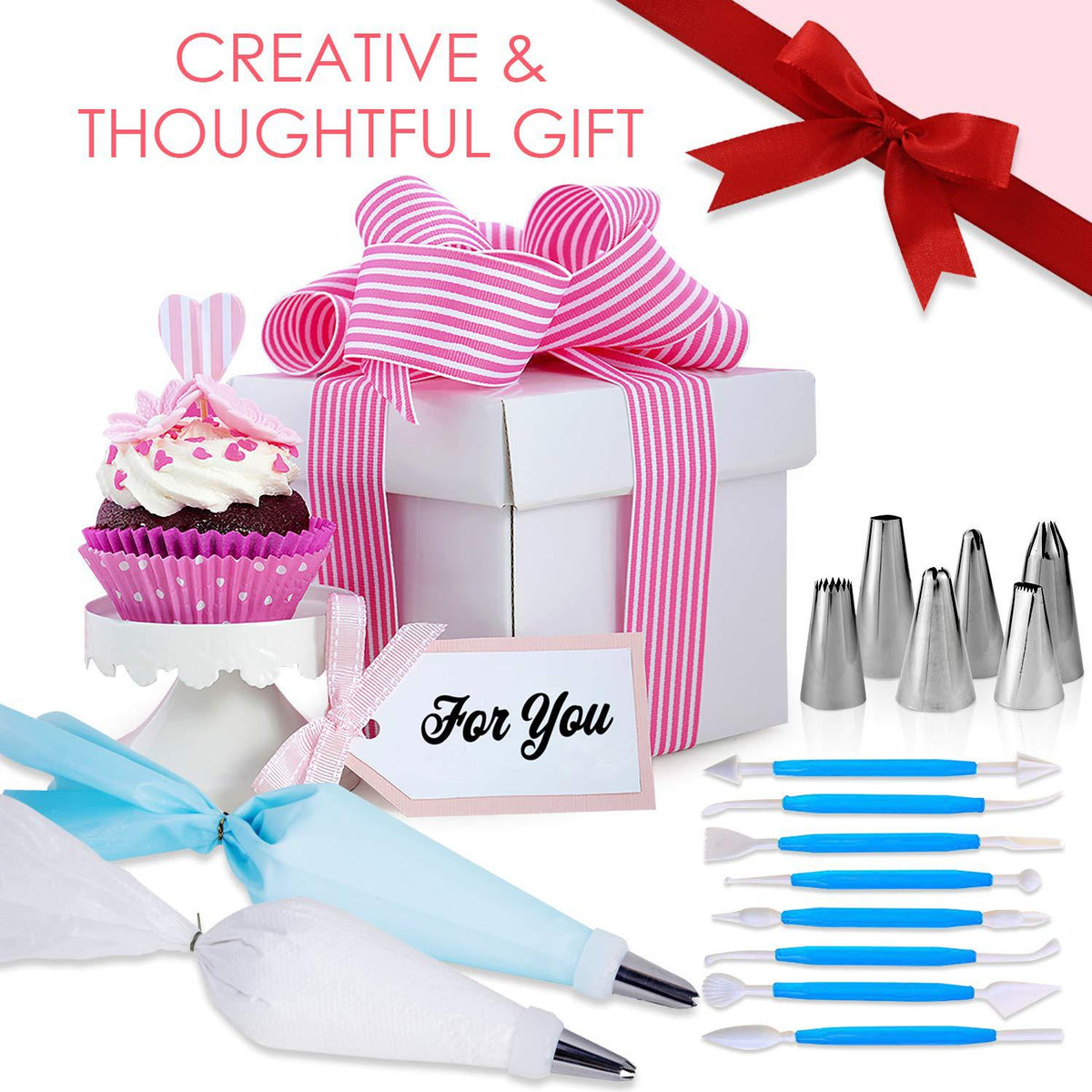 207-Stück Kuchenrotationsplatte Set · 207 Stück – Bild 6 | LuxeStyle