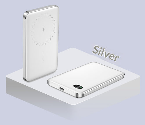 3-in-1 MagSafe Powerbank silber