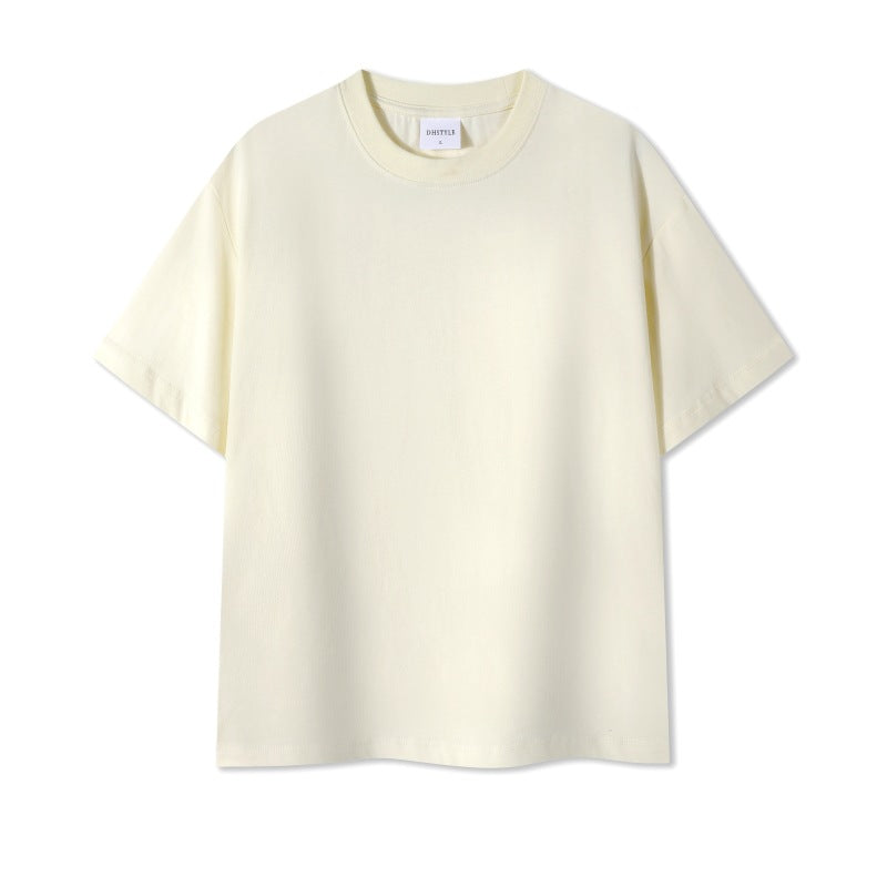 Einheitsfarbenes T-Shirt für Herren