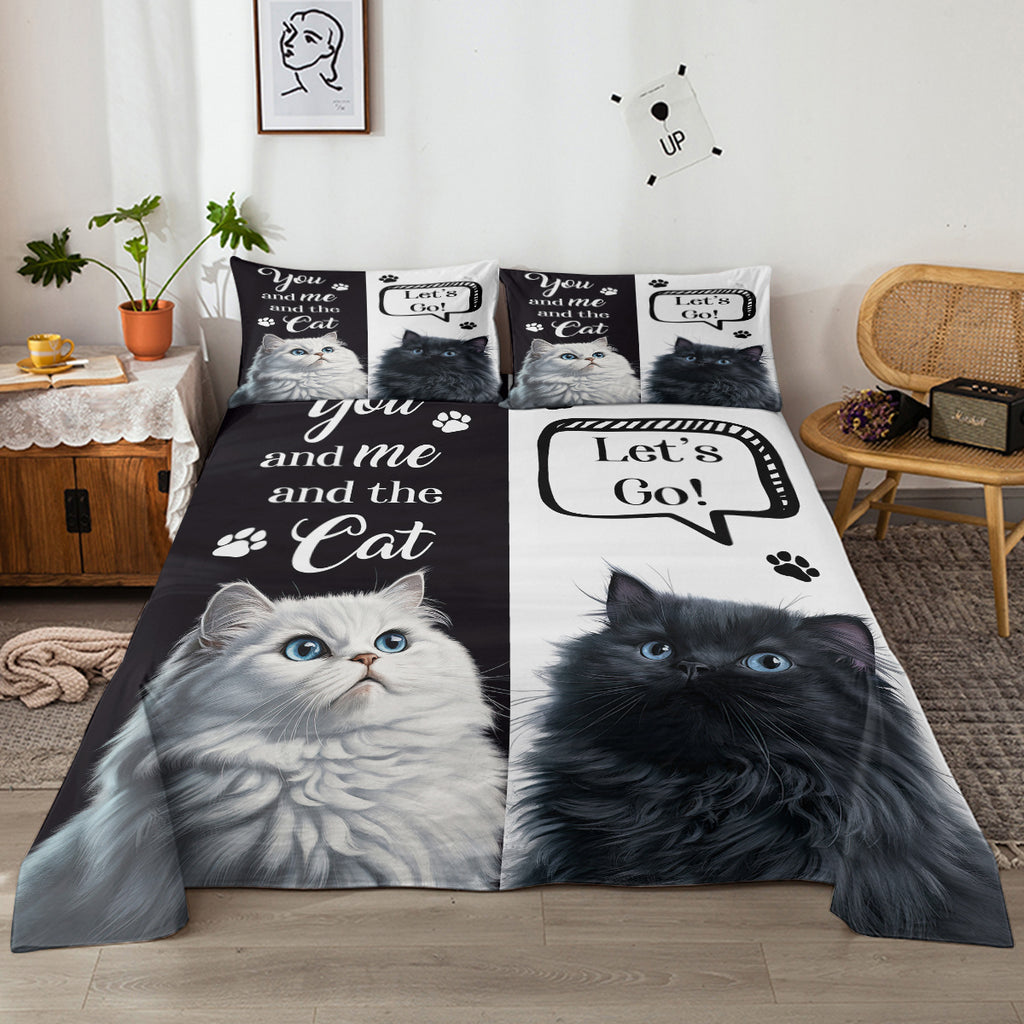 Katzenbettwäsche 4-tlg.