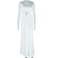 Ärmelloses Off-Shoulder Maxi-Kleid – Bild 2 | LuxeStyle