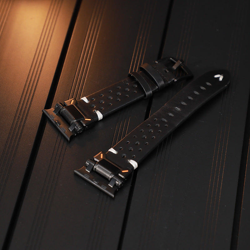 Mechanisches Kuhfell-Armband für Apple Watch – Bild 9 | LuxeStyle