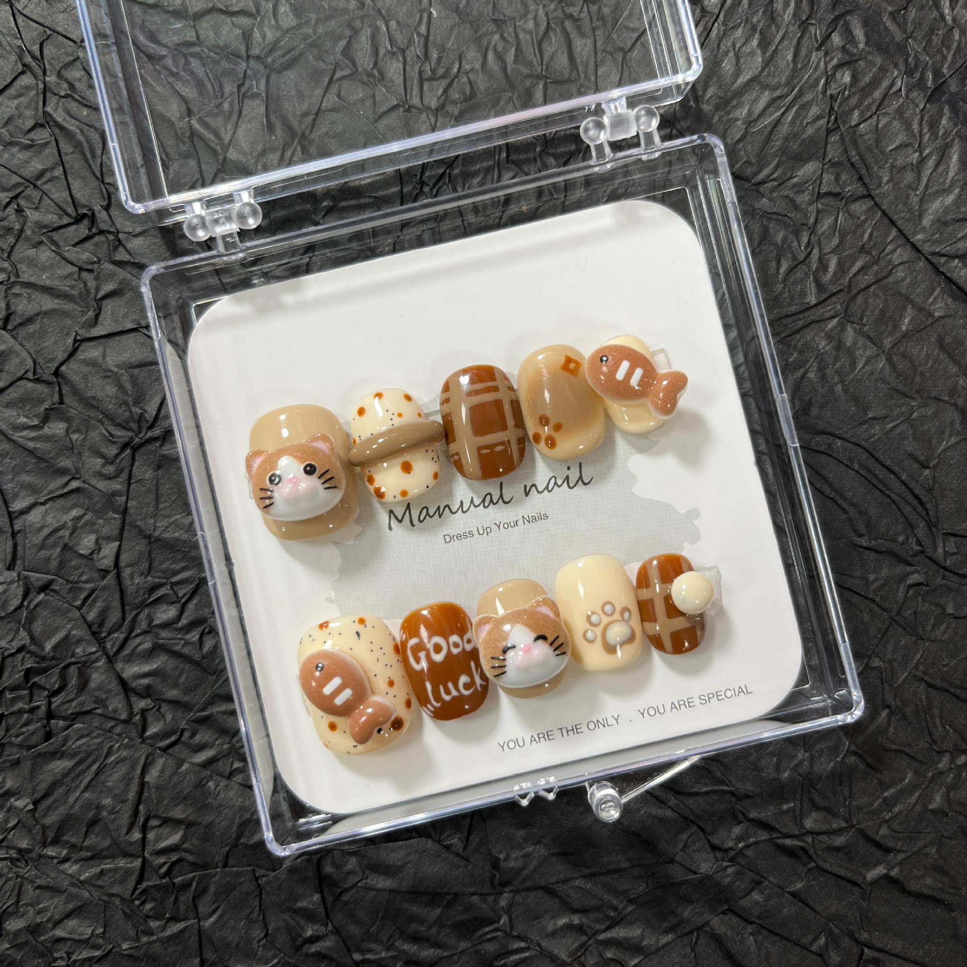 Anklebbare Nagelsticker für Mädchen & Jungen