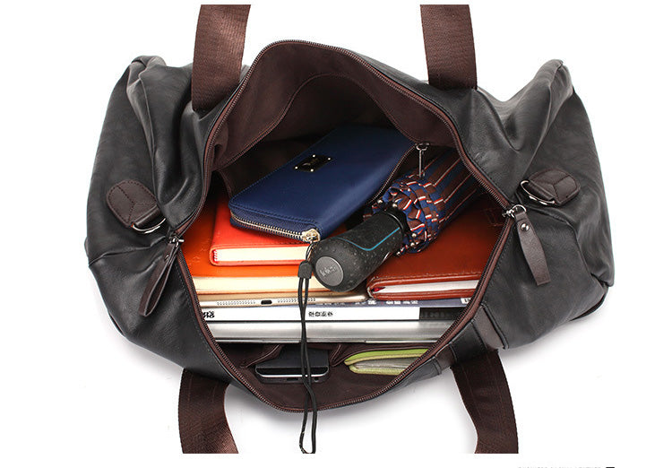 Leder Reisetasche Freizeit – Bild 2 | LuxeStyle