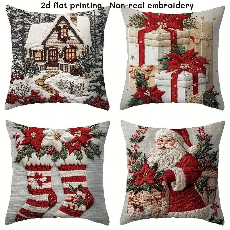 Weihnachtliche Kissenbezüge für dein Sofa – Bild 2 | LuxeStyle
