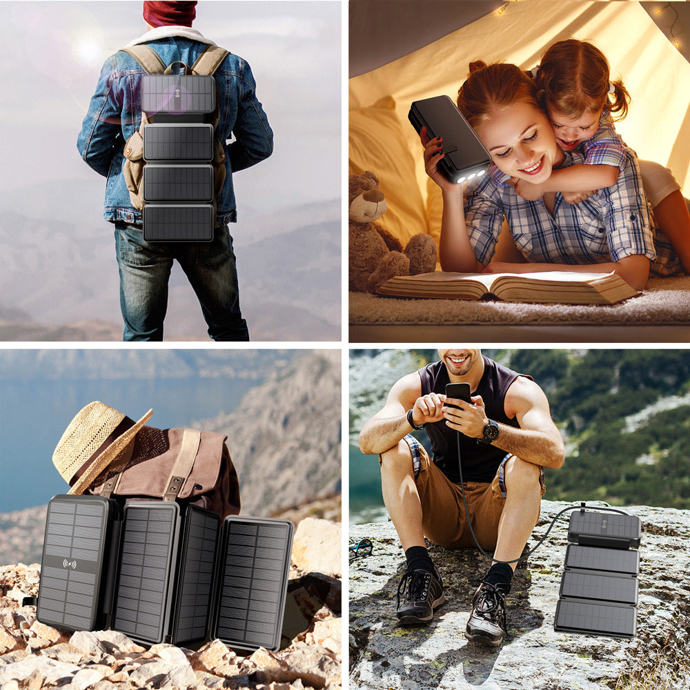 Outdoor Wireless Powerbank mit Kabel