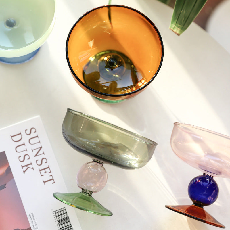 Hitzebeständige Glasschale, farbig – Bild 7 | LuxeStyle