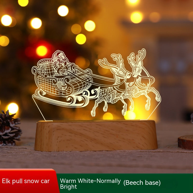 3D Weihnachtslampe