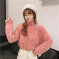 Edler Strickpullover mit halblangem Rollkragen – Bild 1 | LuxeStyle