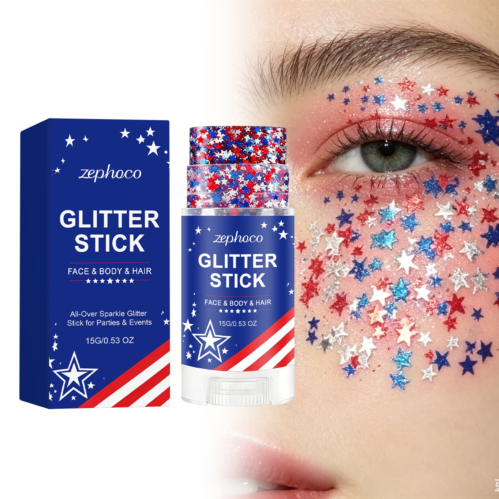 Star Glitter Make-up Stick 15g – Ref. CJ-2070808524757774337 – Ansicht 4