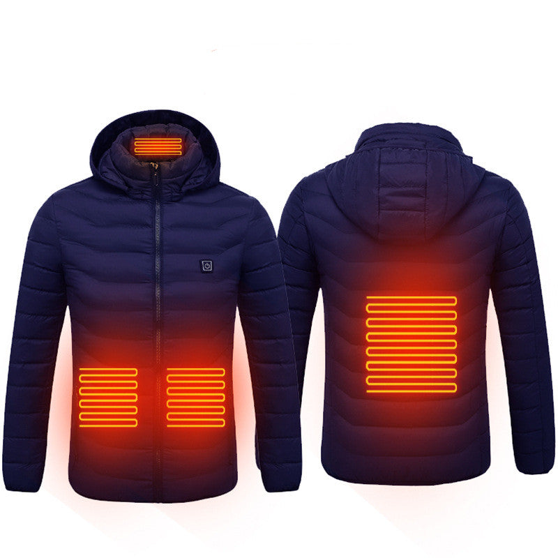Heizjacke mit USB-Anschluss