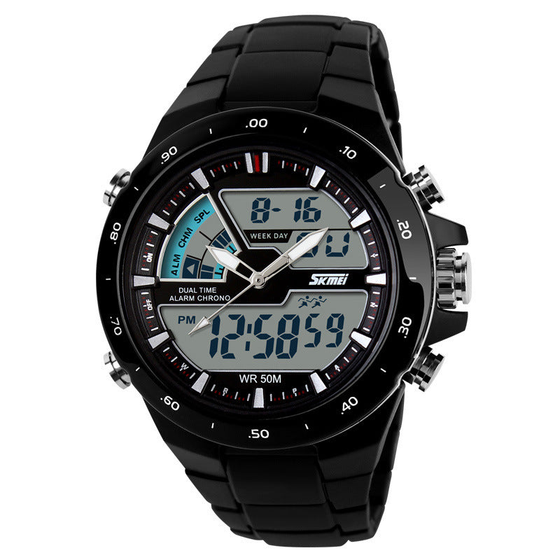 Elektronische Uhr mit Dual-Display | LuxeStyle