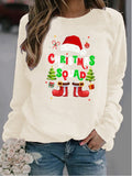 Weihnachts-Pullover für Damen mit Rundhals