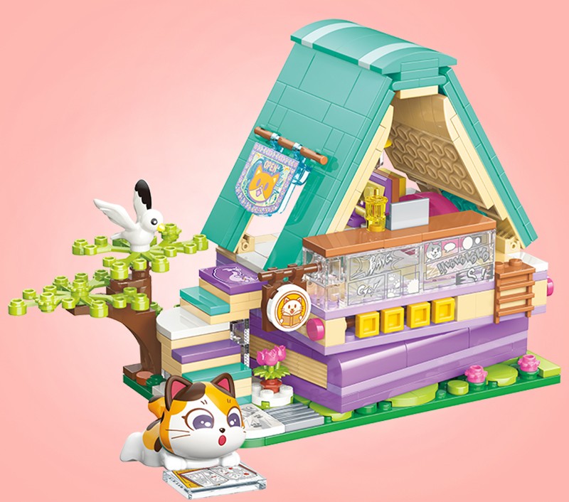 Buntes Puzzle-Modell Dessert-Haus – Bild 10 | LuxeStyle