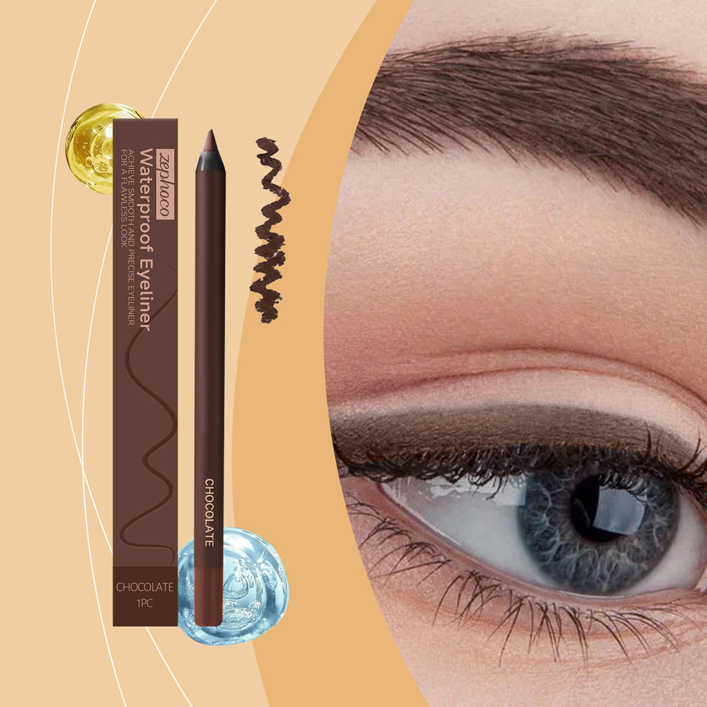 Wasserfester Eyeliner Stift Schokobraun – Ansicht 3