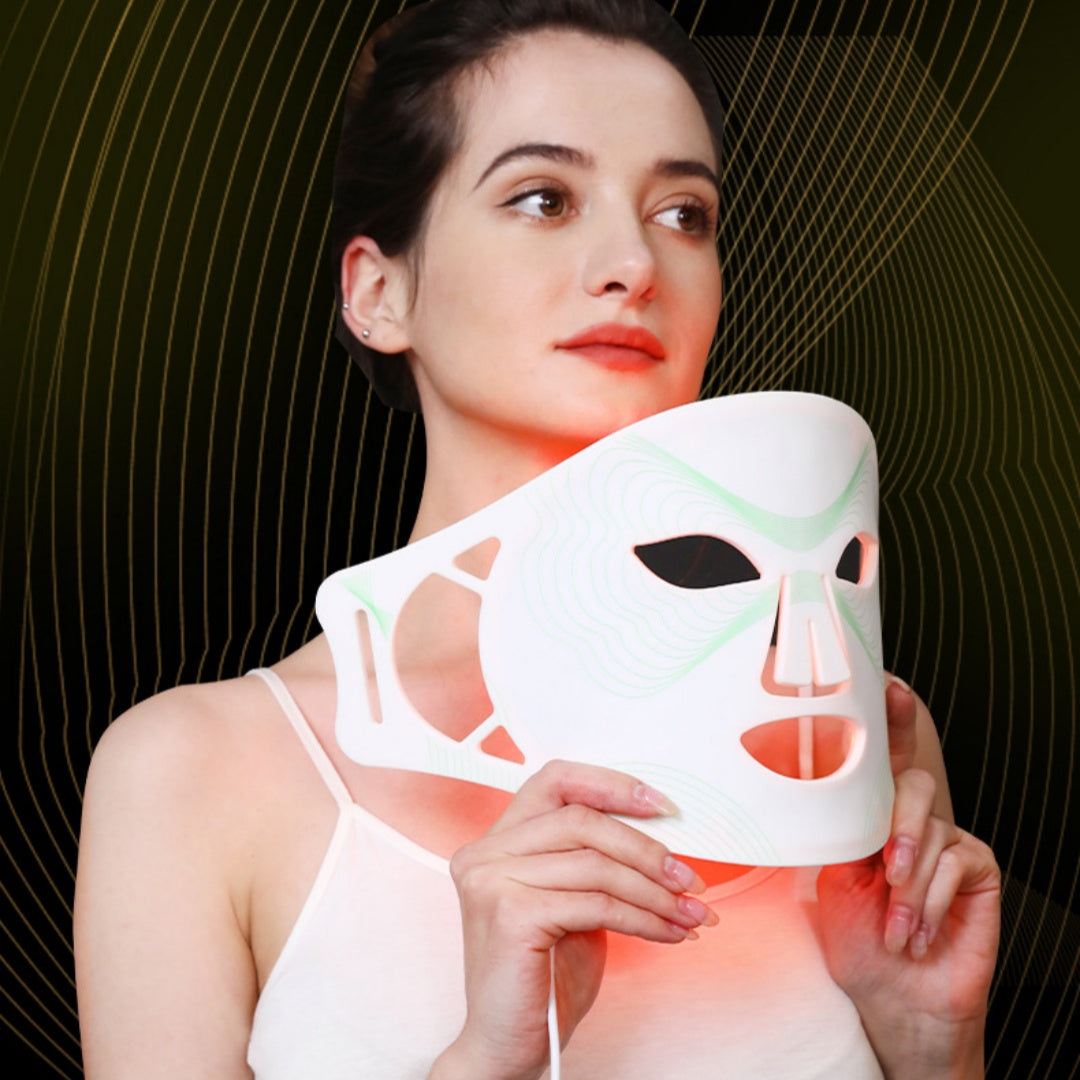 Silikon LED-Gesichtsmaske für Hautverjüngung
