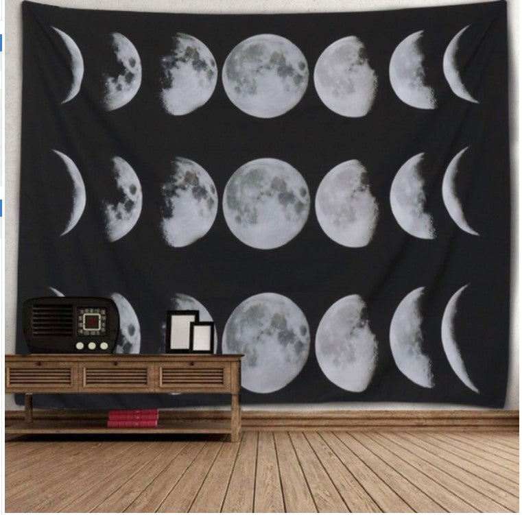 Wandbehang Sternenuniversum Mond – Bild 3 | LuxeStyle