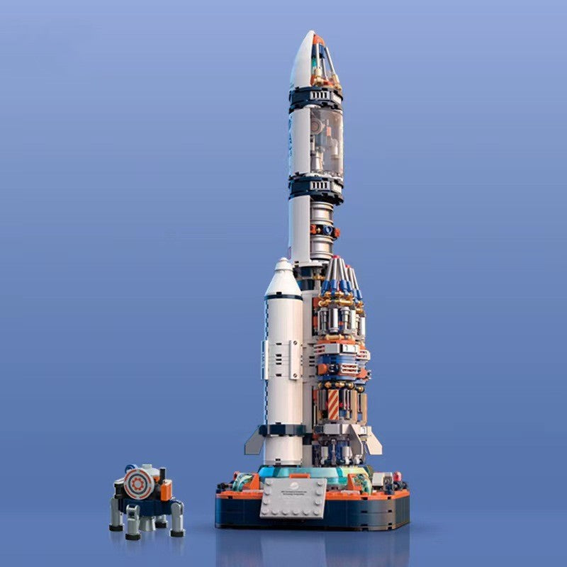 Astronaut & Rakete Klemmbausteine – Bild 3 | LuxeStyle