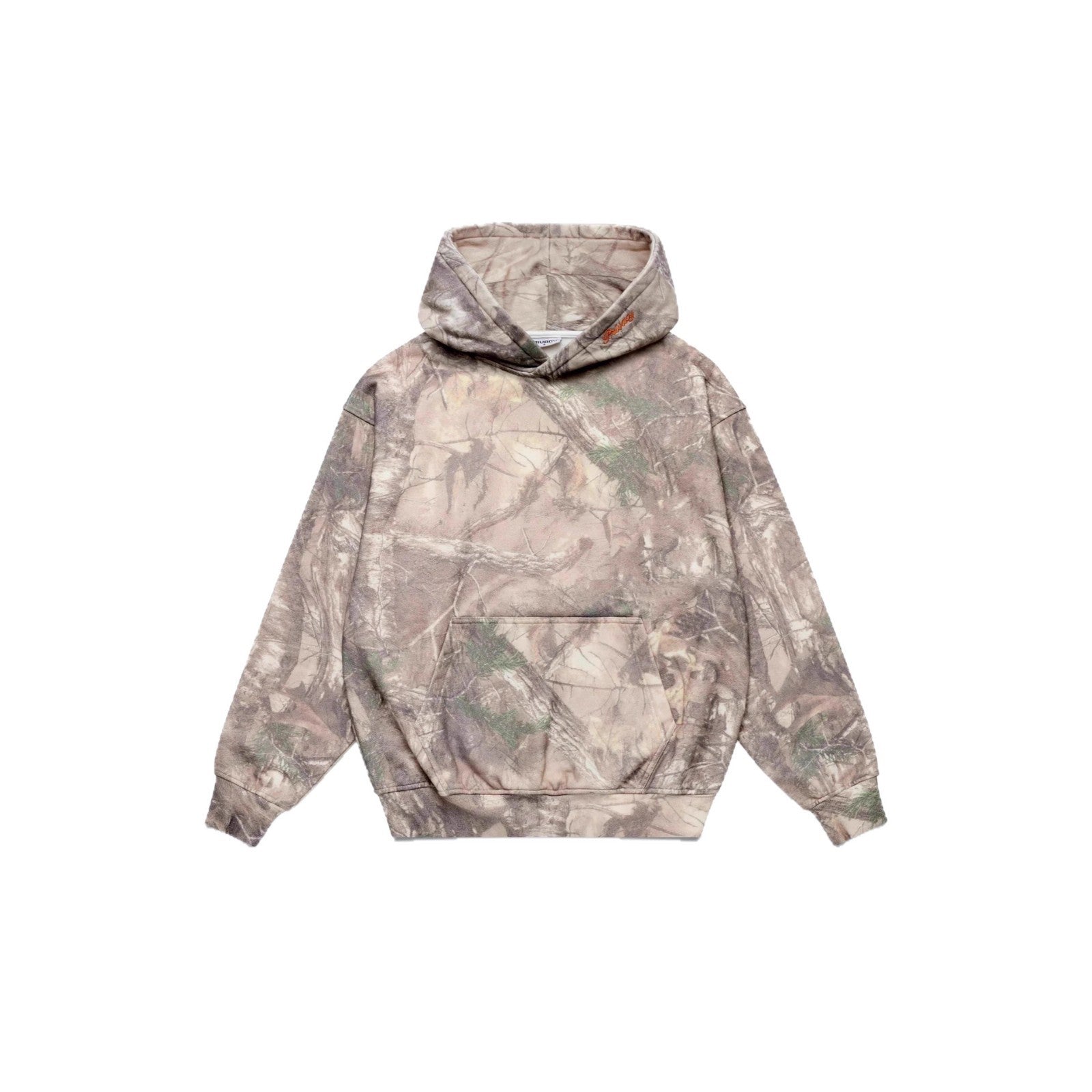 Damen Hoodie mit Ahornblatt-Camouflage-Print