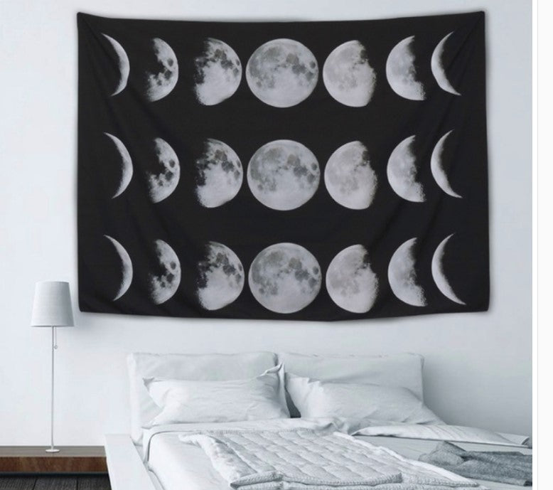 Wandbehang Sternenuniversum Mond – Bild 5 | LuxeStyle