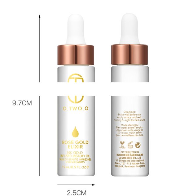 24k Roségold Elixir Make-up Öl – Bild 3 | LuxeStyle