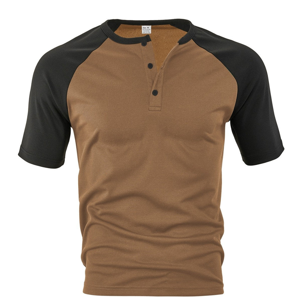 Feuchtigkeitsableitendes Kurzarmshirt für Herren – Bild 5 | LuxeStyle