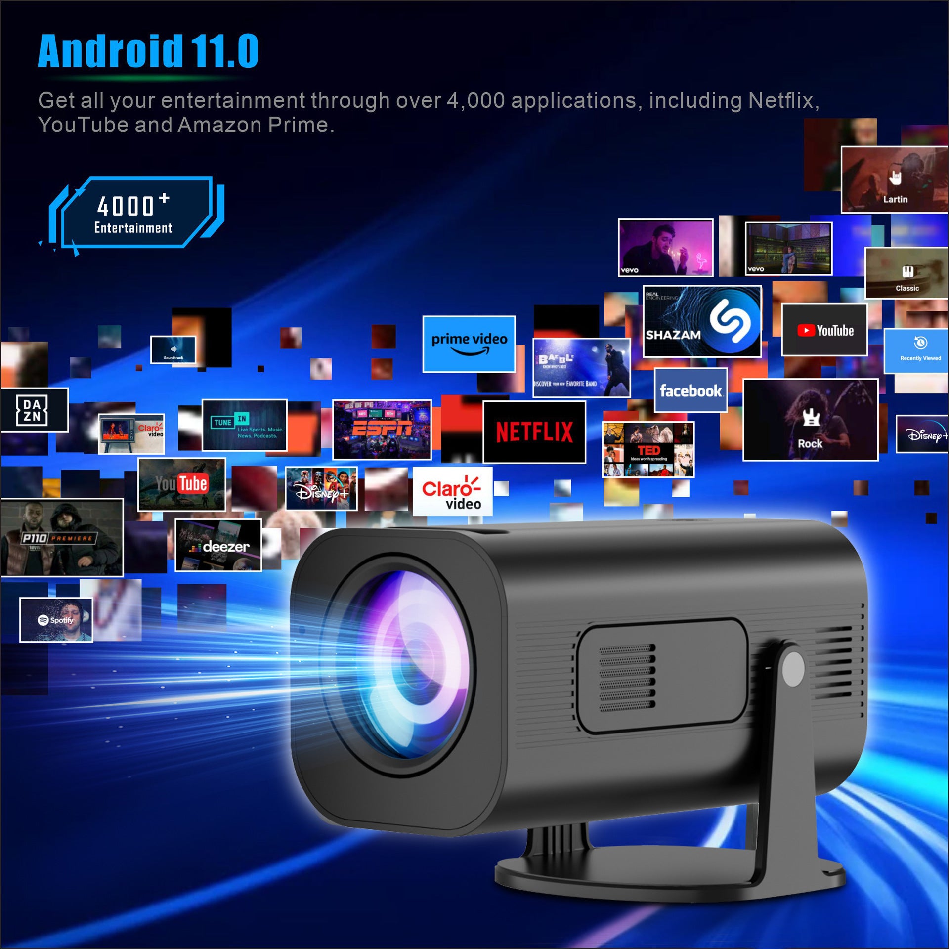 P330 Mini Beamer – Heimkino für unterwegs