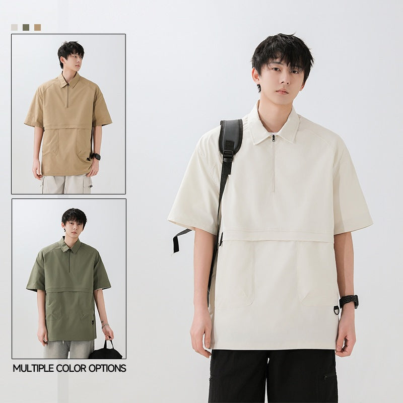 Kurzarm Outdoor Workwear Top für Herren