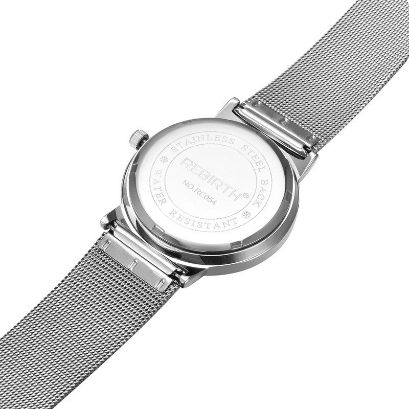 Stahlmesh-Wasserfeste Armbanduhr mit Zeiger – Bild 12 | LuxeStyle