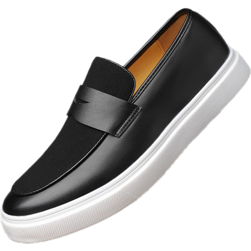 Leather Slip-on Schuhe – Bild 5 | LuxeStyle