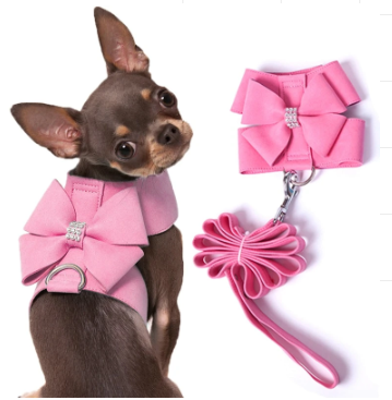 Hundegeschirr mit Strass – Bild 3 | LuxeStyle
