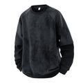 Loose-fit Camouflage Pullover mit langen Ärmeln – Ansicht 2