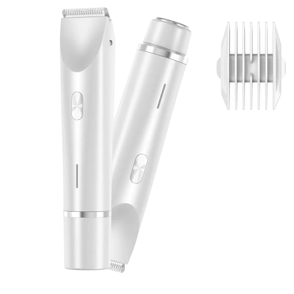 2-in-1 Damenrasierer für Körper & Bikinizone