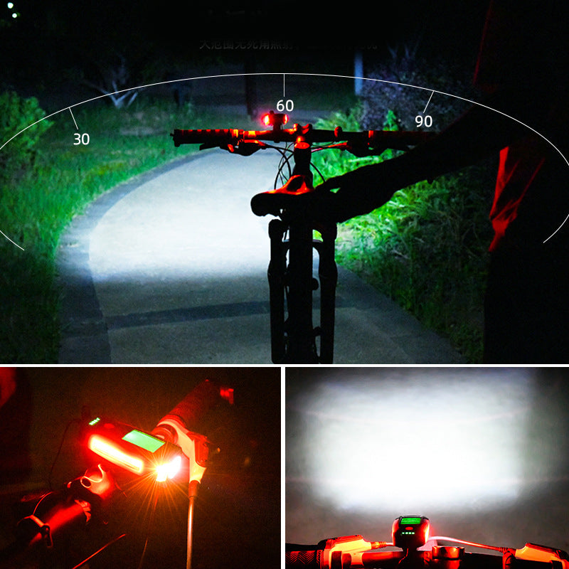 Velo-Scheinwerfer mit drahtlosem Tacho