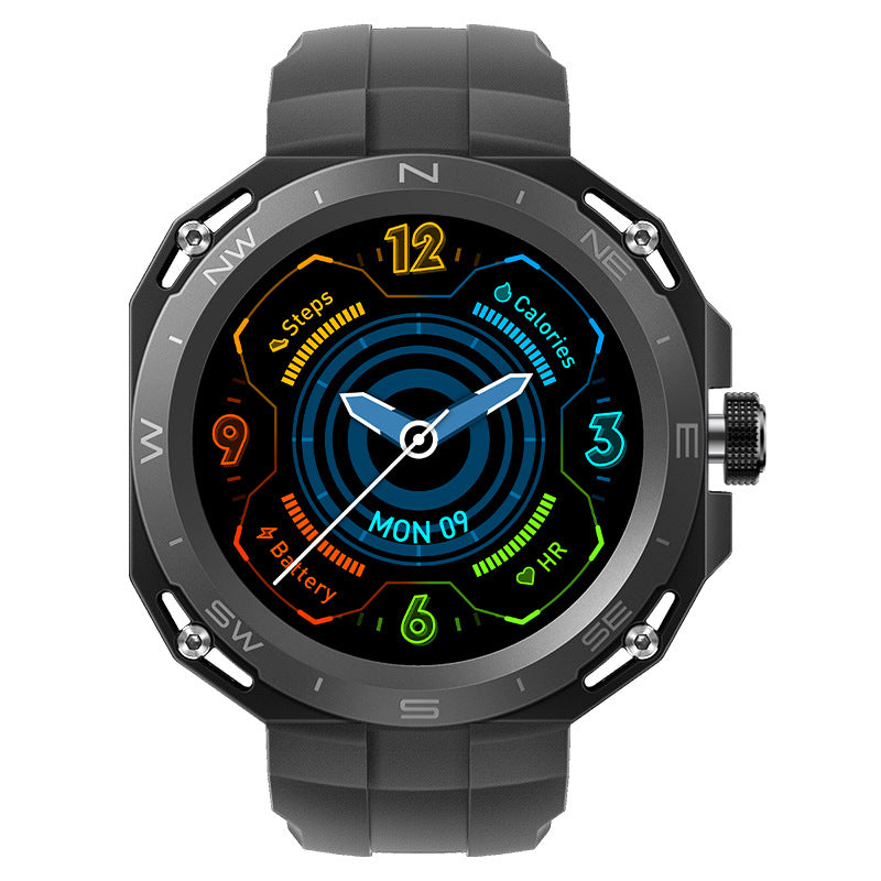 Smartwatch mit Anruf-, Herzfrequenz- & Blutsauerstoffmessung