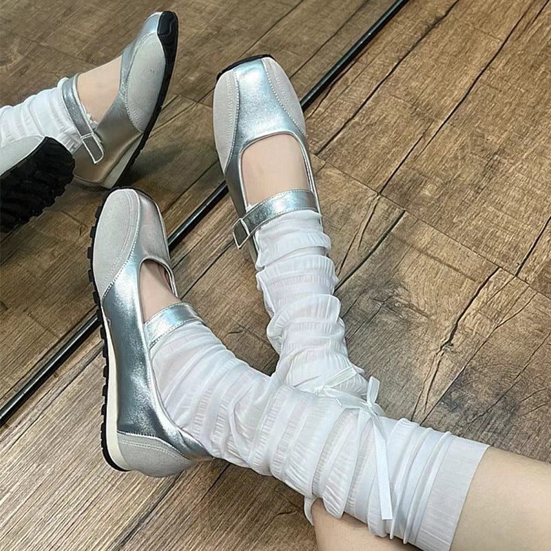 Elegante Pumps aus Rindsleder mit Karree-Spitze – Bild 2 | LuxeStyle