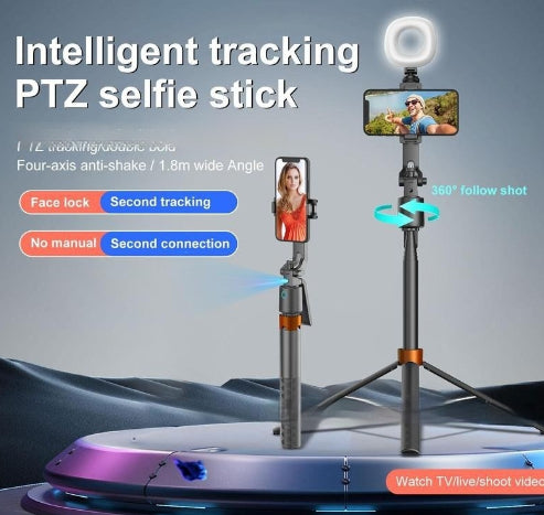 AI Selfie Stick mit 3-Achsen Gimbal