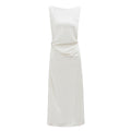 Elegantes ärmelloses Off-Shoulder Slim-Fit Kleid – Bild 3 | LuxeStyle