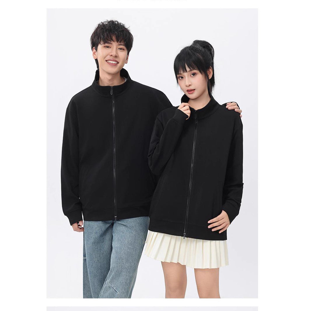 Loose-Fit Kapuzenjacke mit Reissverschluss