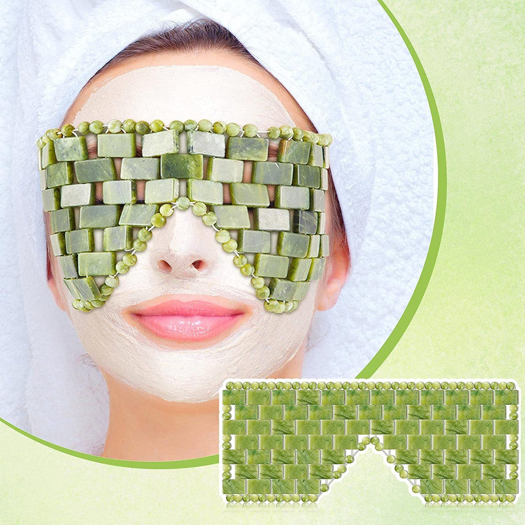 Jade-Augenmaske für Schönheit und Entspannung | LuxeStyle