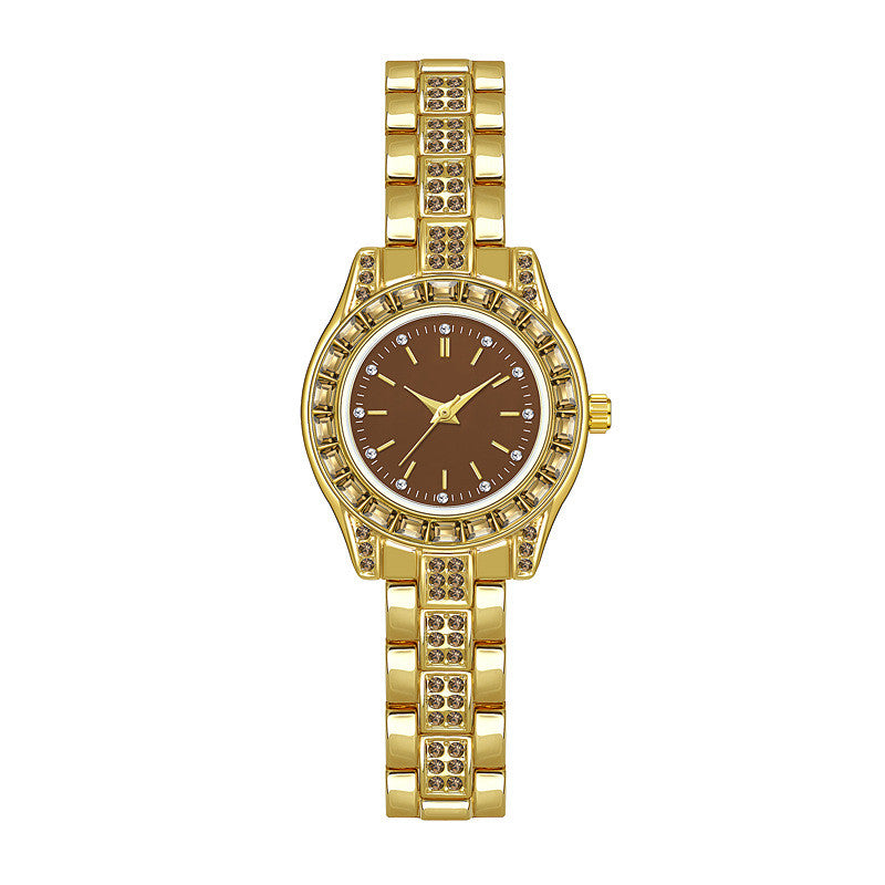 Quadratische Damenuhr mit Diamanten – Bild 3 | LuxeStyle