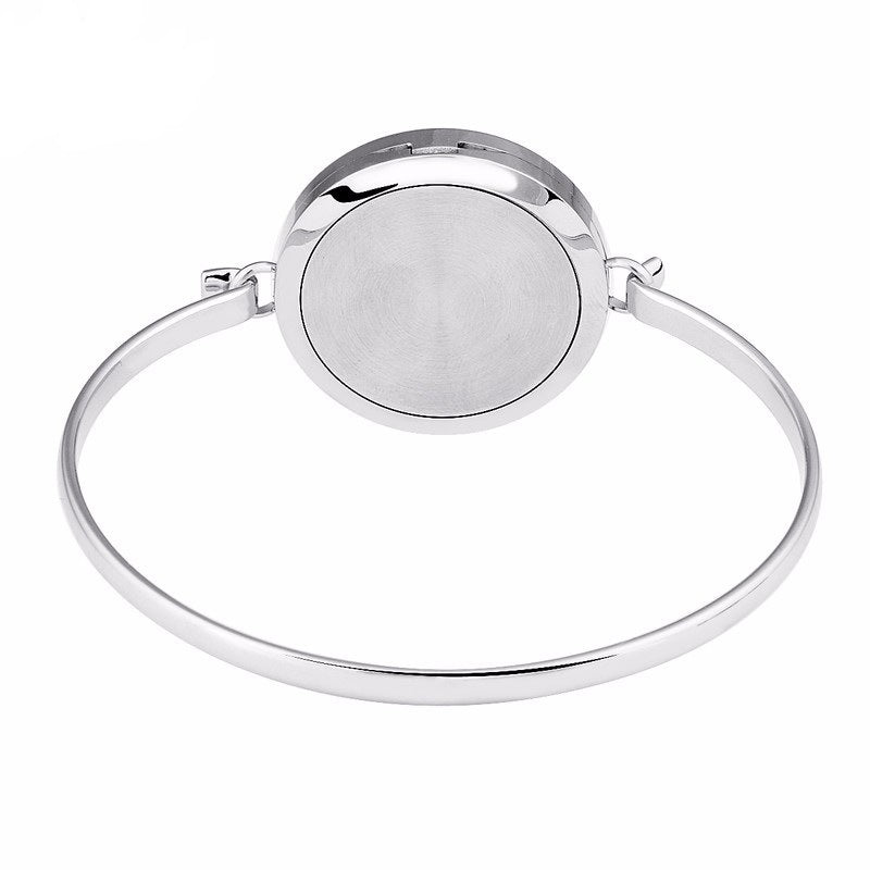 Armband «Just Breathe» · Edelstahl mit Gravur