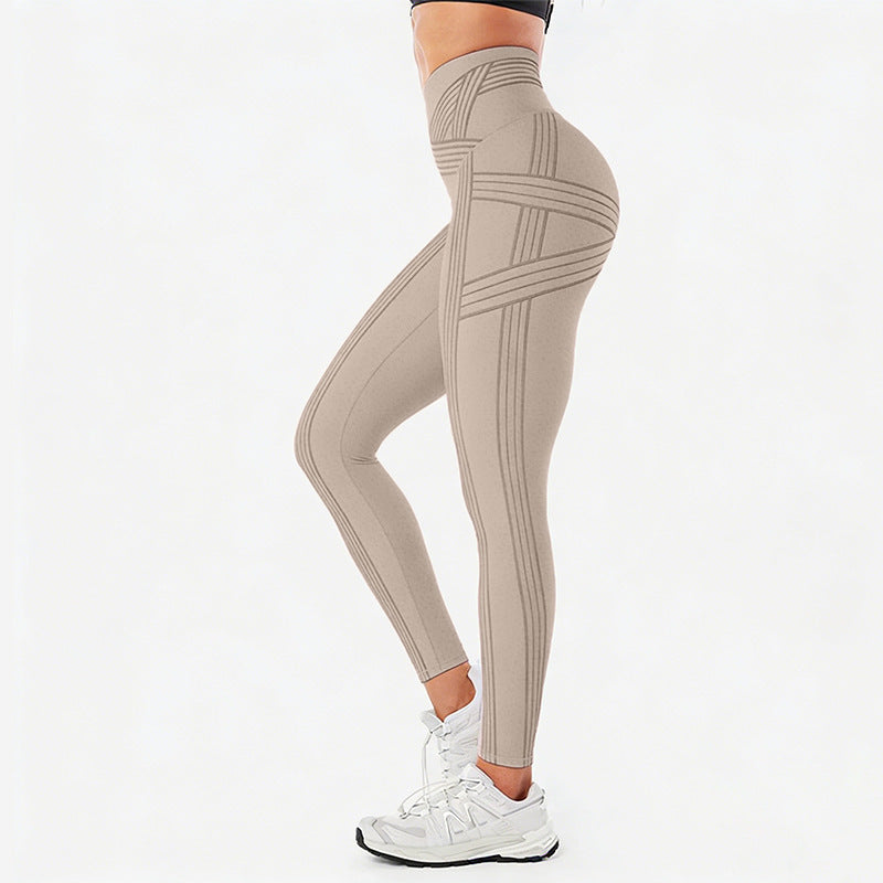 Nahtlose Workout Leggings mit Shaping-Effekt