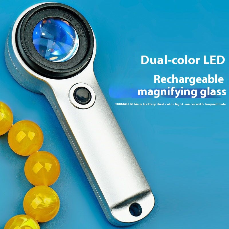 Vergrösserungsglas 60× HD mit USB-Ladefunktion – Bild 2 | LuxeStyle