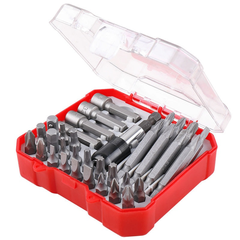 34-teiliges Schraubendreher- und Bit-Set