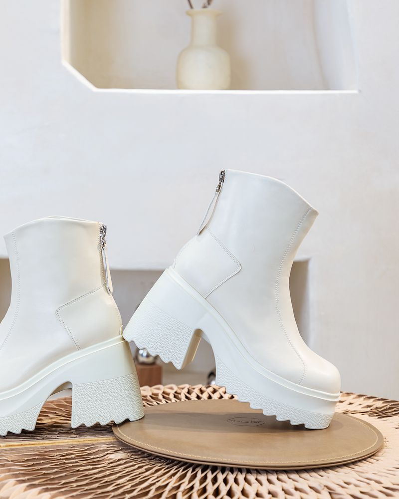Ankle Boots mit 10 cm Plattform‑Absatz – Bild 5 | LuxeStyle