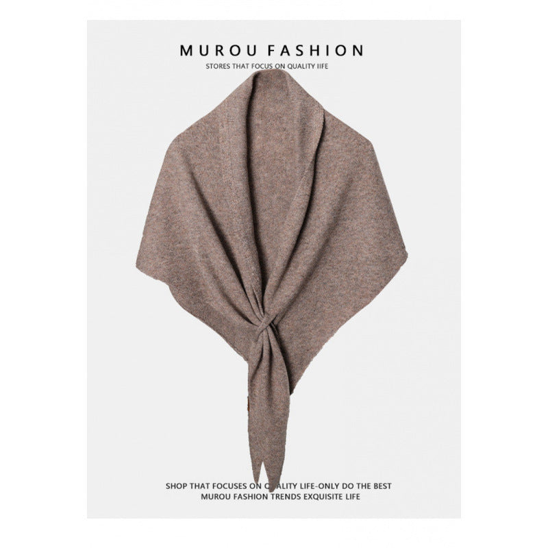 Schal aus 100 % Wolle – einfarbig – Bild 20 | LuxeStyle