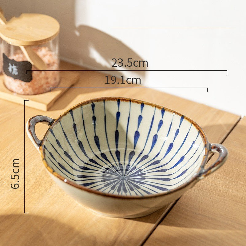 Keramik Suppenschale mit Doppelgriff – Bild 7 | LuxeStyle