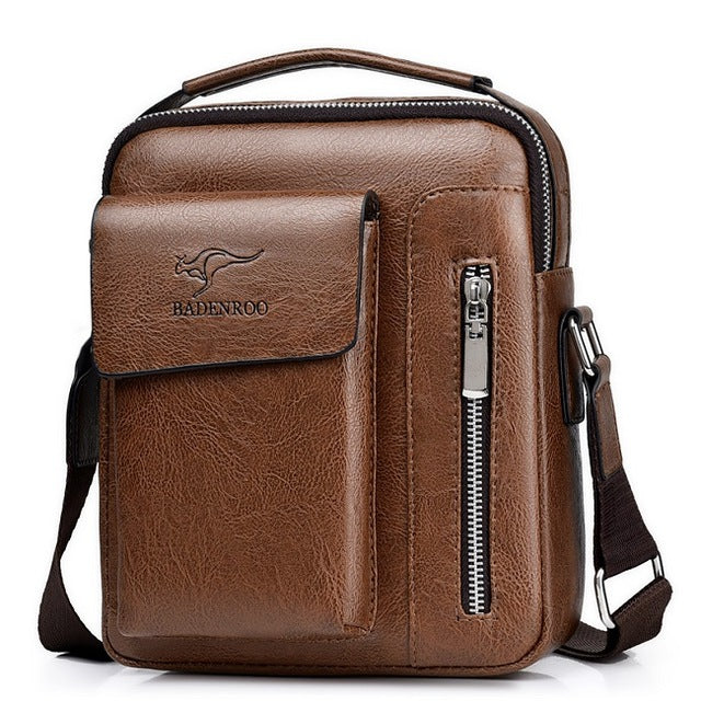 Retro Business Rucksack für Herren – Bild 5 | LuxeStyle